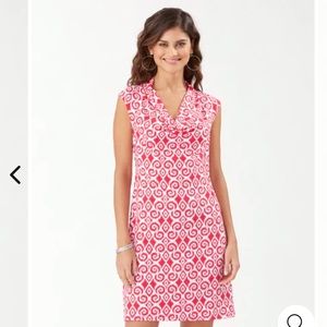 Tommy Bahama cowl neck mini dress XS EUC